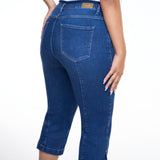 Calça Corsário Feminina Jeans