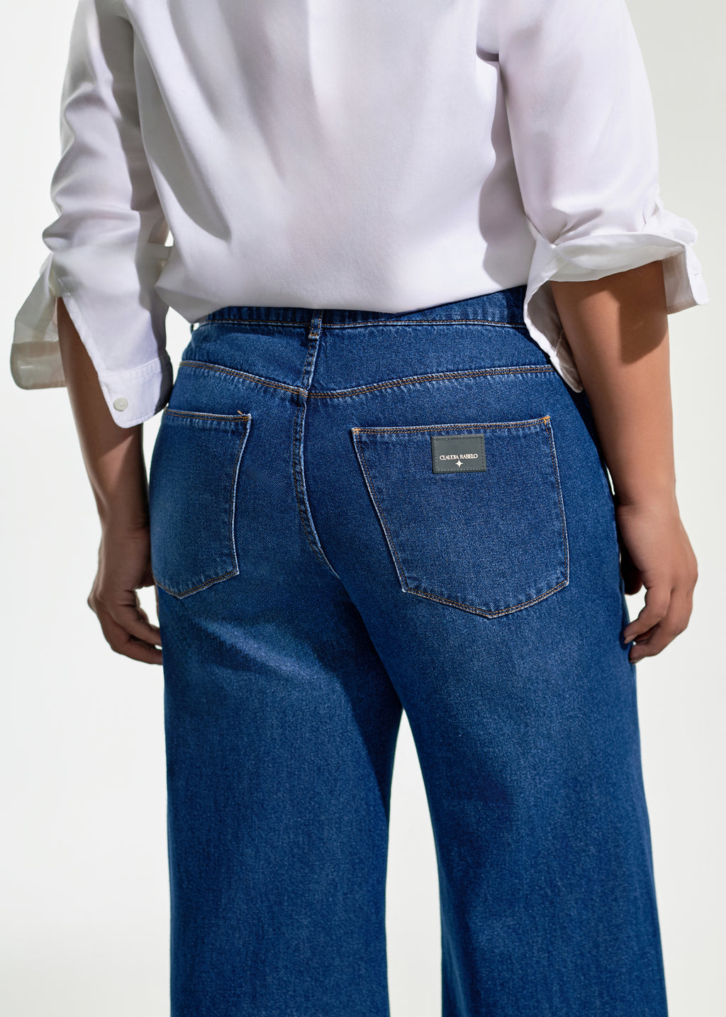 Calça Jeans Pantalona CR+