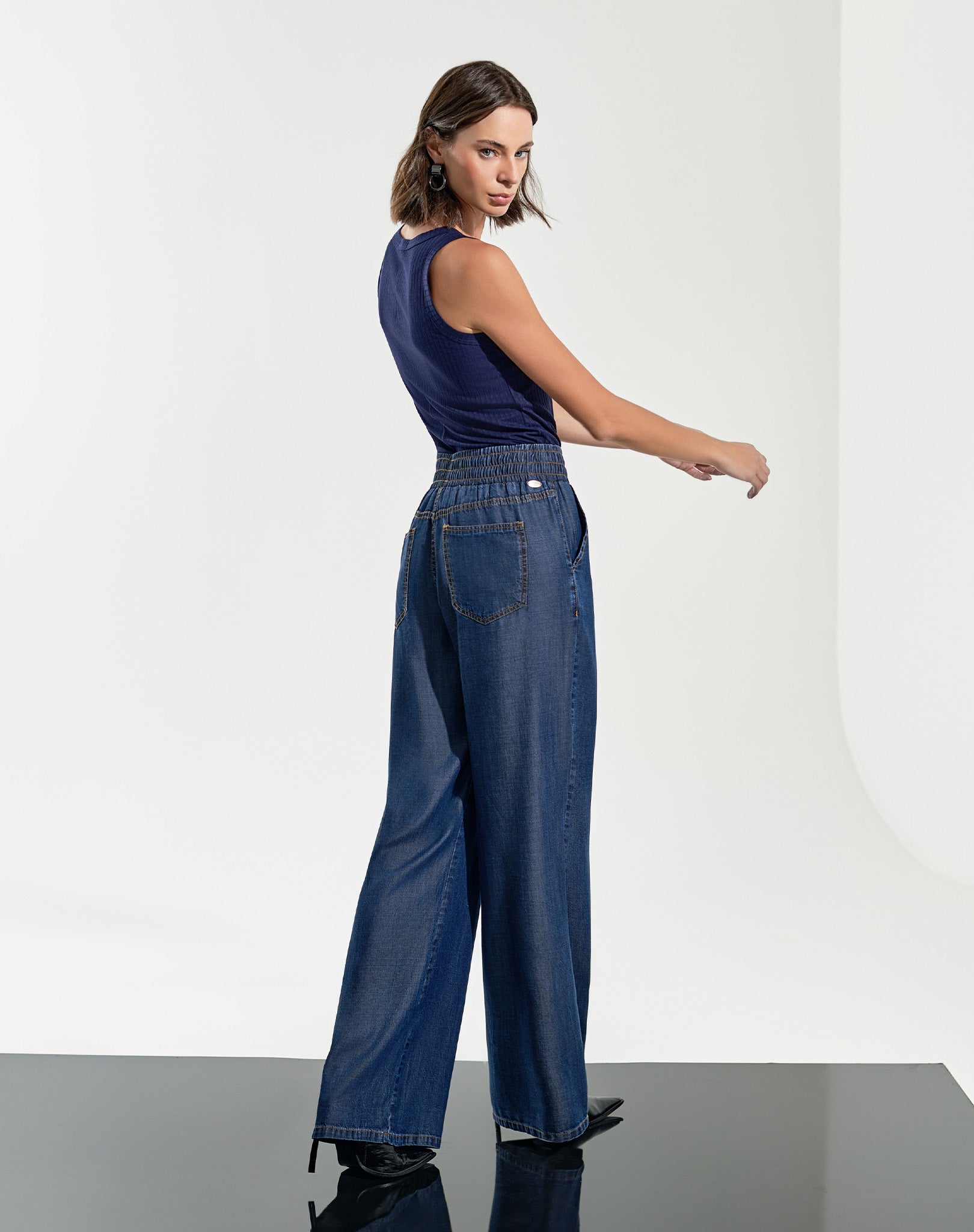Calça Jeans Elastic Fit