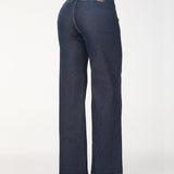 Calça Wide Leg Jeans Minimalista CR+