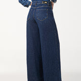 Calça Pantalona Jeans Premium