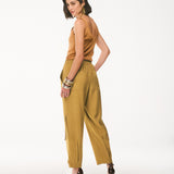 Calça Slouchy com Detalhe Utilitário