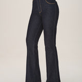 Calça Jeans Flare CR+ Village Blue