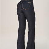 Calça Jeans Flare CR+ Village Blue