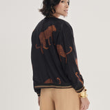 Jaqueta Bomber Estampada