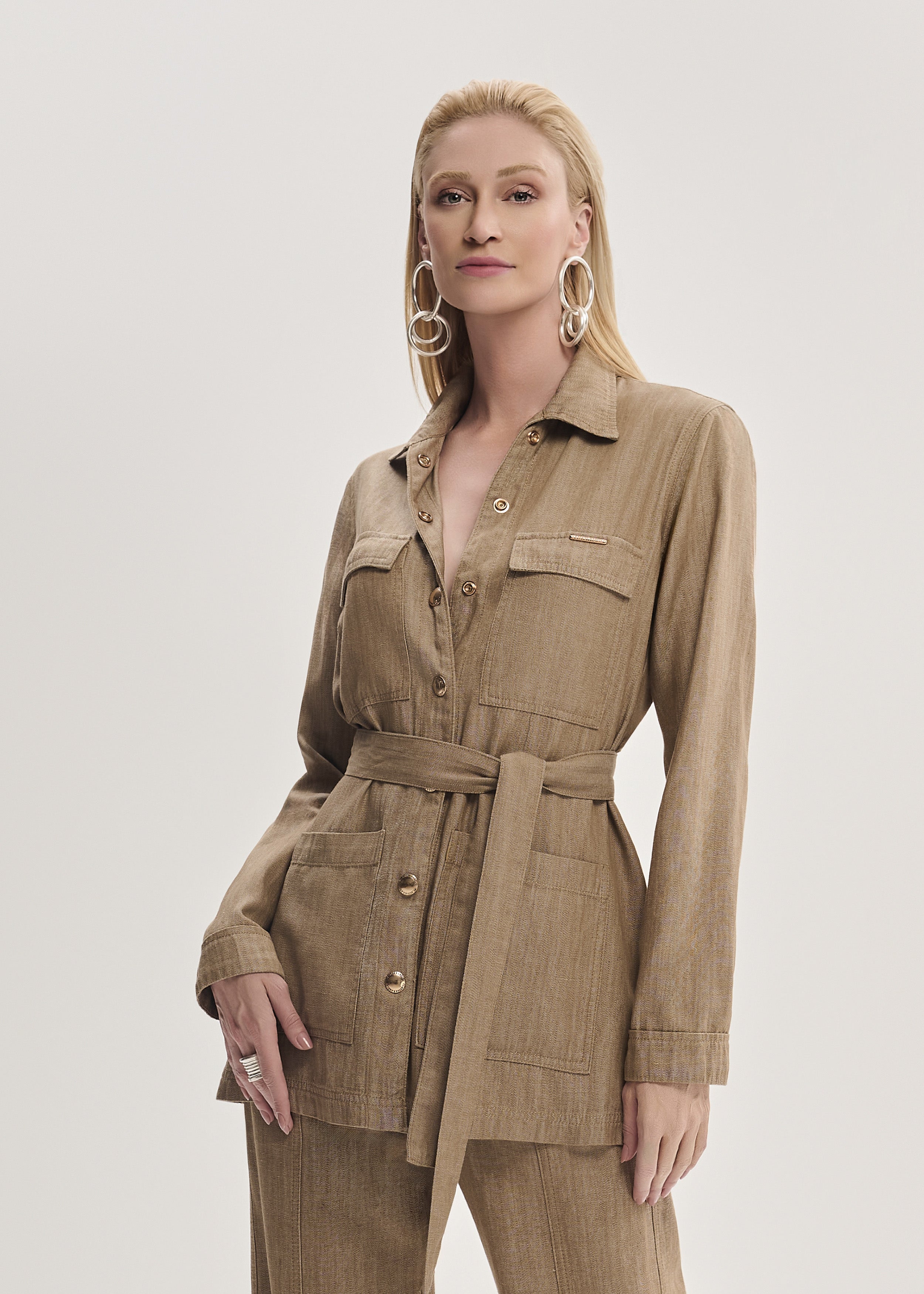 Parka Utilitária Feminina