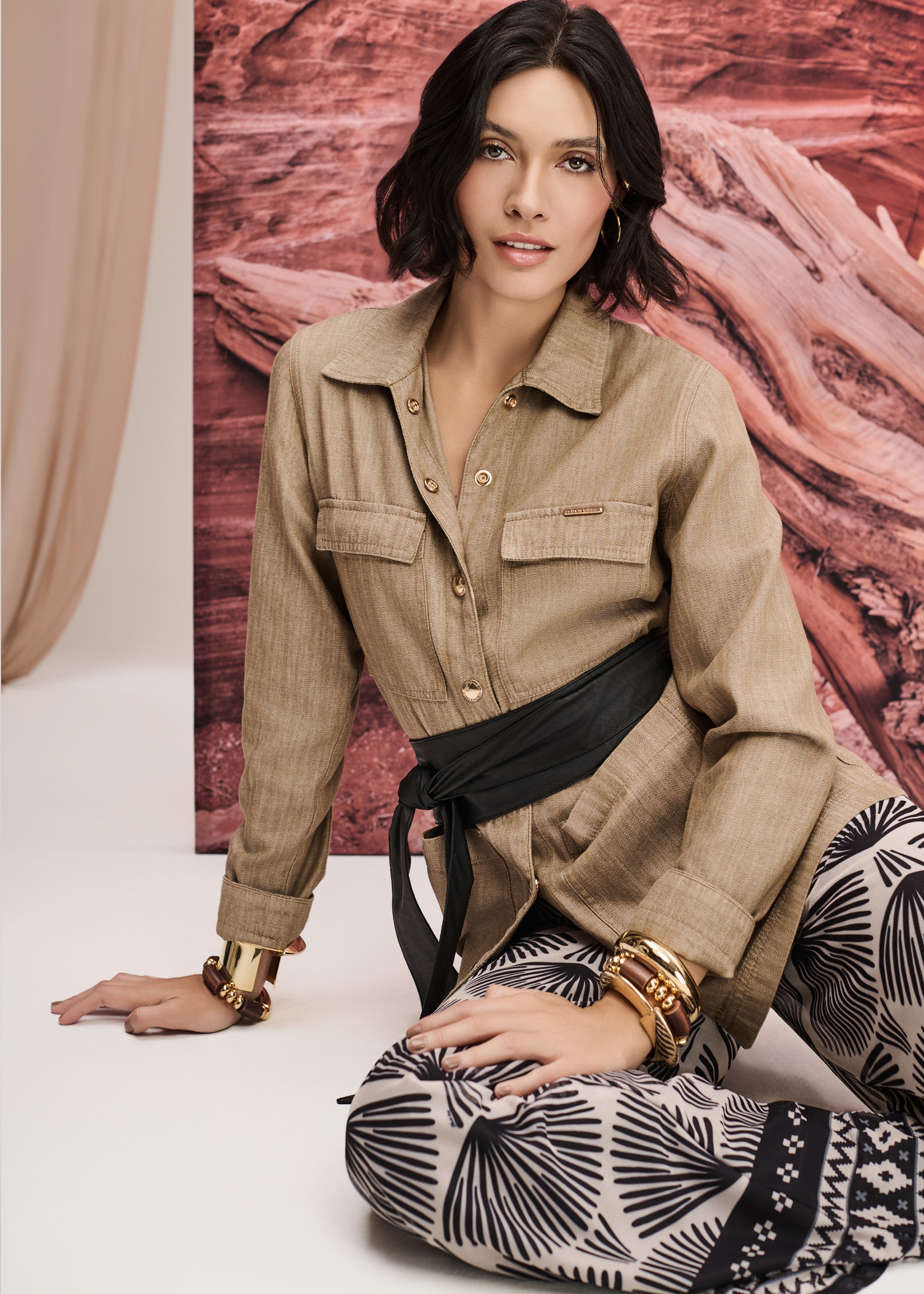Parka Utilitária Feminina