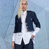 Spencer Jeans com Pesponto Caramelo