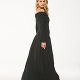 Vestido Longo Ombro a Ombro Essencial