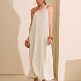 Vestido Longo Feminino Off-White