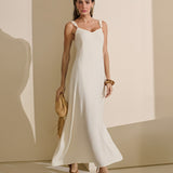 Vestido Longo Alças Torcidas