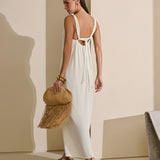 Vestido Longo Alças Torcidas