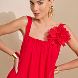 Vestido Maxi com Faixa