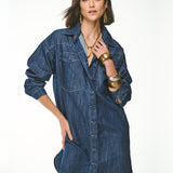 Vestido Chemise Jeans Urban Oversized