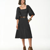 Vestido Midi Romântico