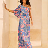 Vestido Maxi Ombro So Estampado