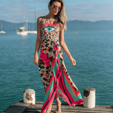 Maiô Estampado Onça Olho Estilizado