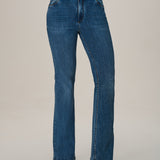 Calça Jeans Flare Clássica em Algodão Claro