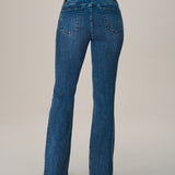 Calça Jeans Flare Clássica em Algodão Claro