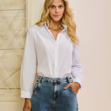 Camisa Clássica em Tricoline Premium