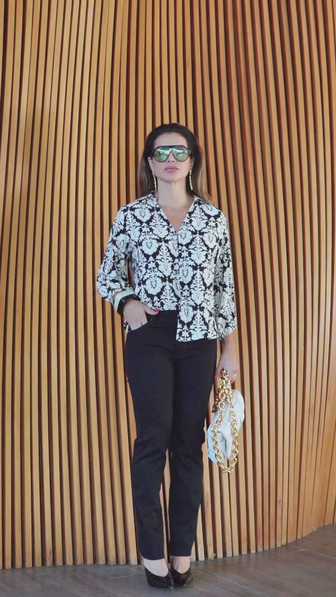 Calça Skinny Preta CR+